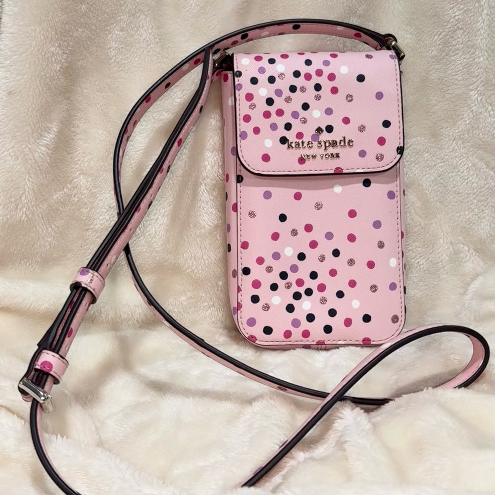 Kate Spade Pink Polka Dot Phone Case